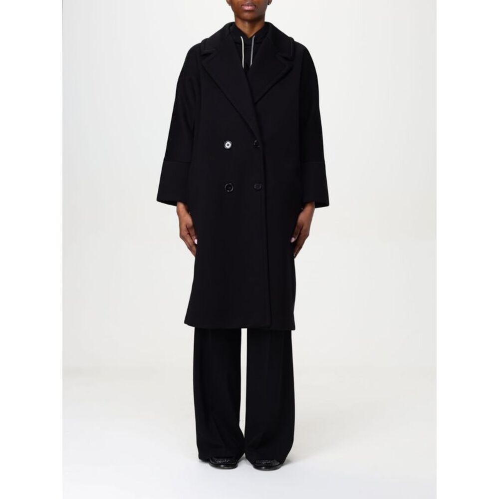 'S Max Mara Coat Woman Black